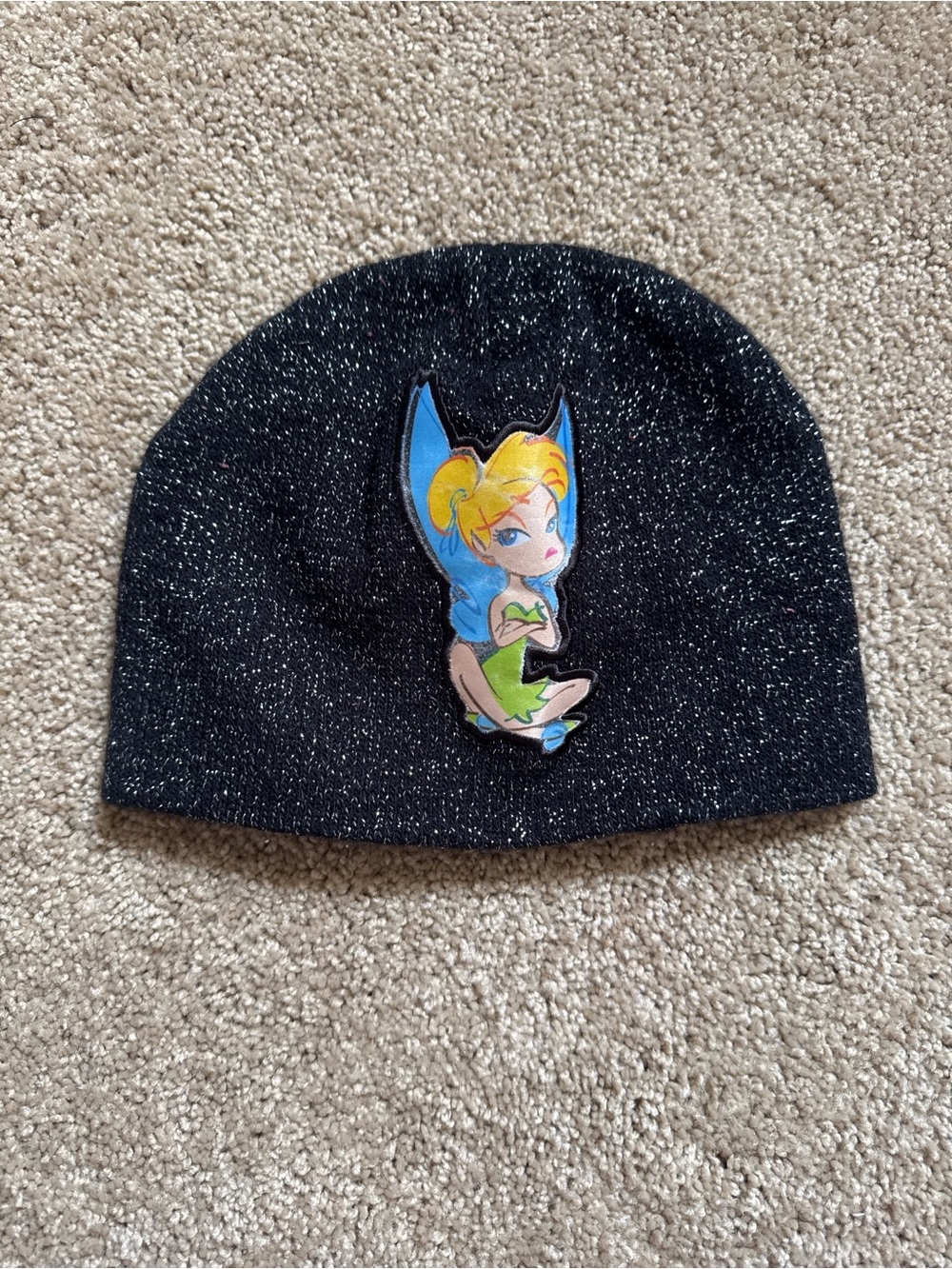 Tinker Bell sparkly beanie